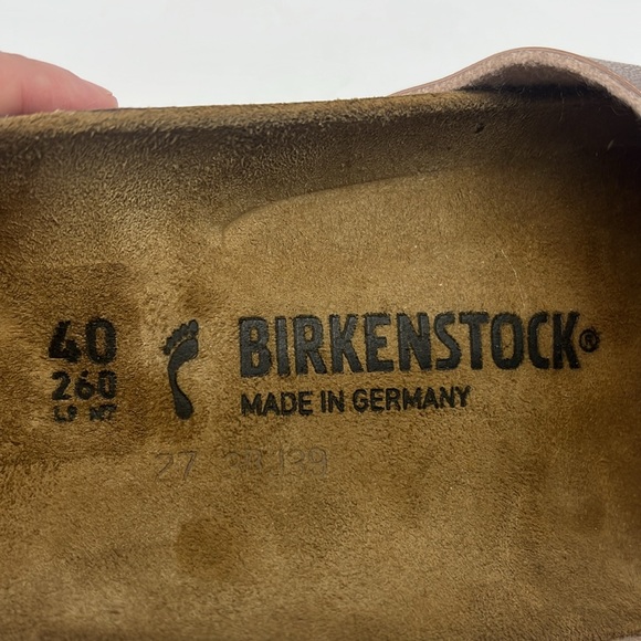 Birkenstock - Madrid Birko Flor One Adjustable Strap Slip On Copper Sandal SZ 9 - Picture 10 of 16
